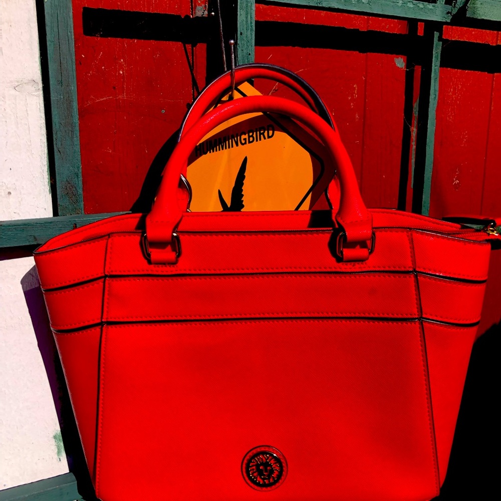 Mint condition Anne Klein purse RED